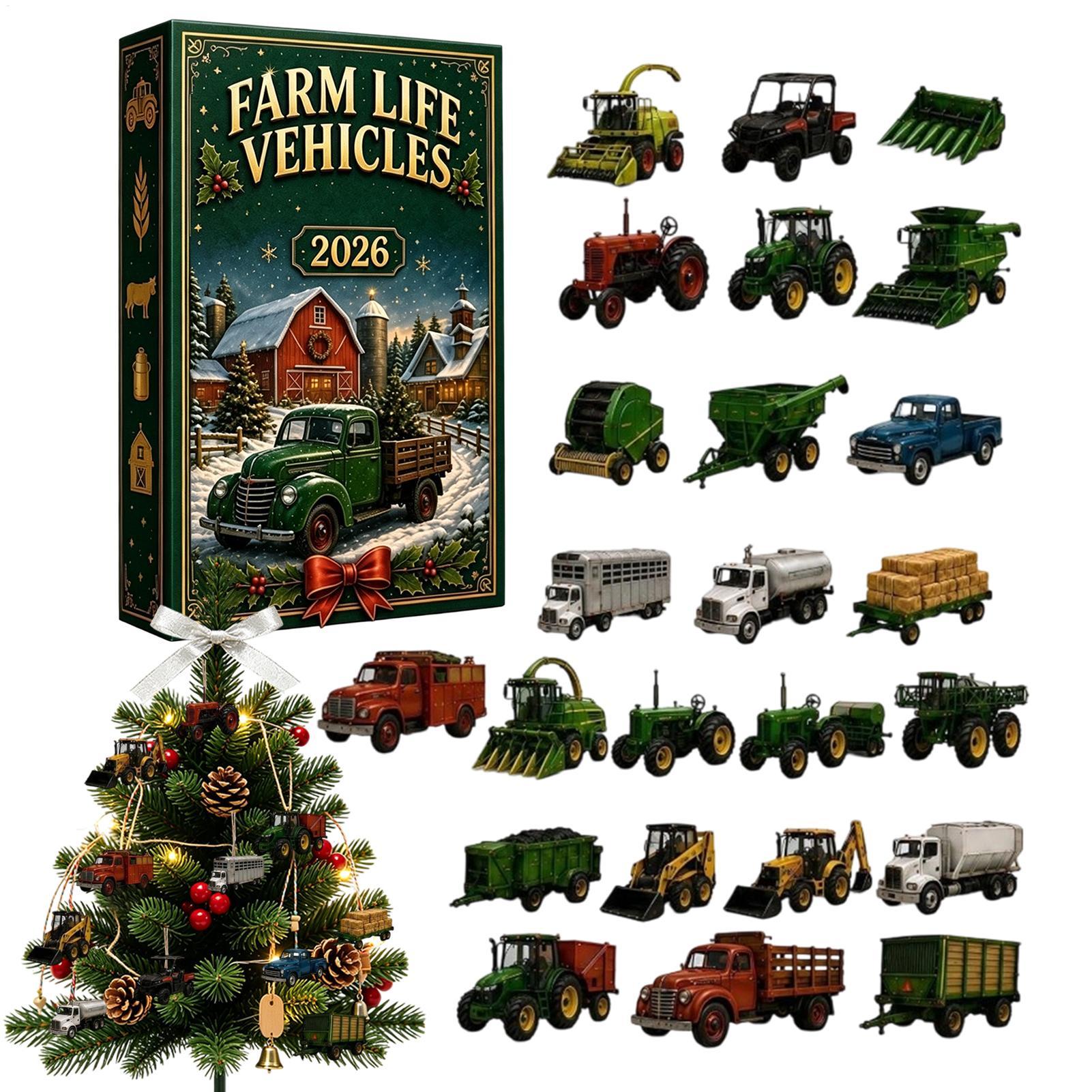 Agriculture Farming For Kids - Christmas Advent 24 Days Farm Life