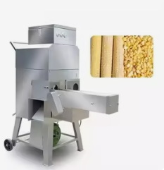 Corn Sheller Machine - Stainless Steel Sweet Fresh Corn Peeling