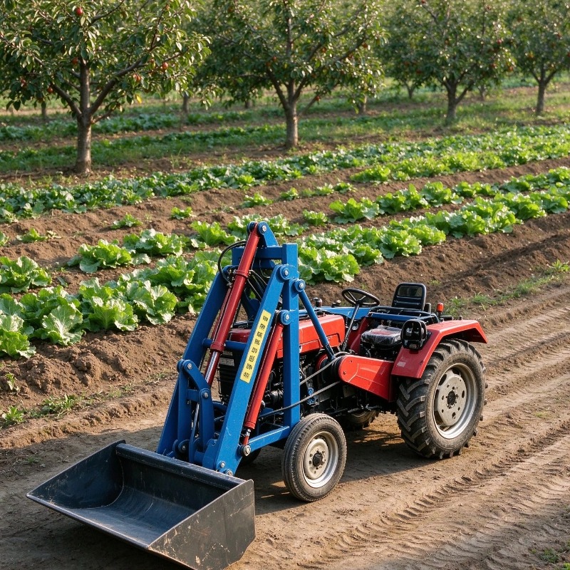Agriculture Farming Tractor - Compact Hydraulic Farm Tractor Front Loader