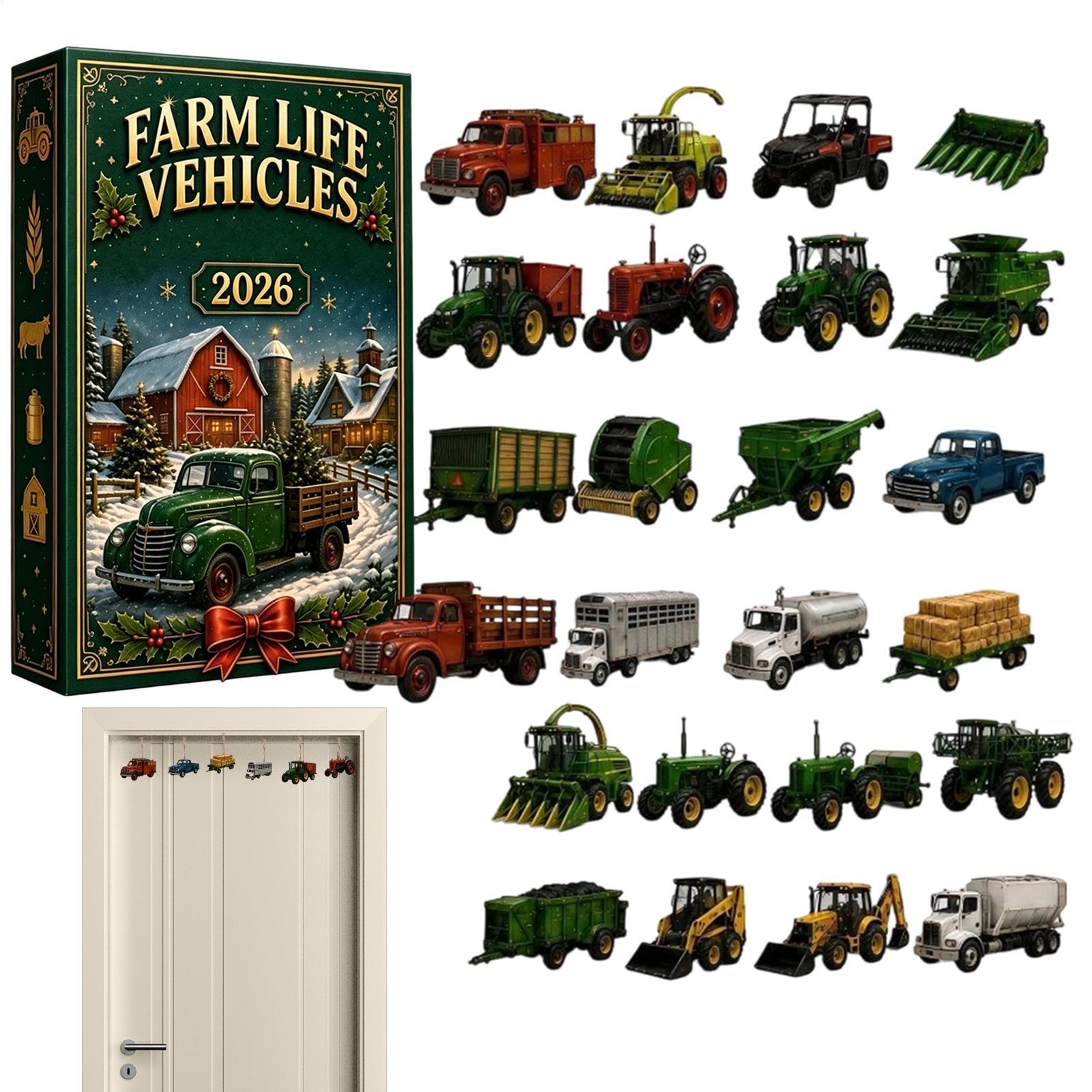 Agriculture Farming For Kids - Farm Life Vehicles Calendar Christmas Advent
