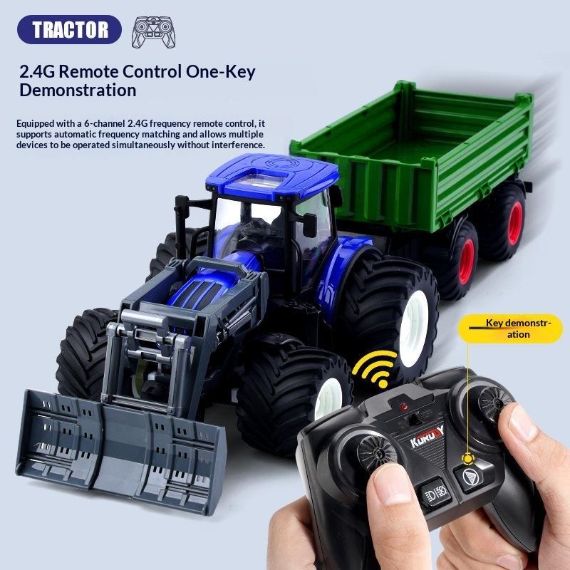 【BS】1/24 Remote Control Tracto - огляд і ціна Agriculture Farming For Kids