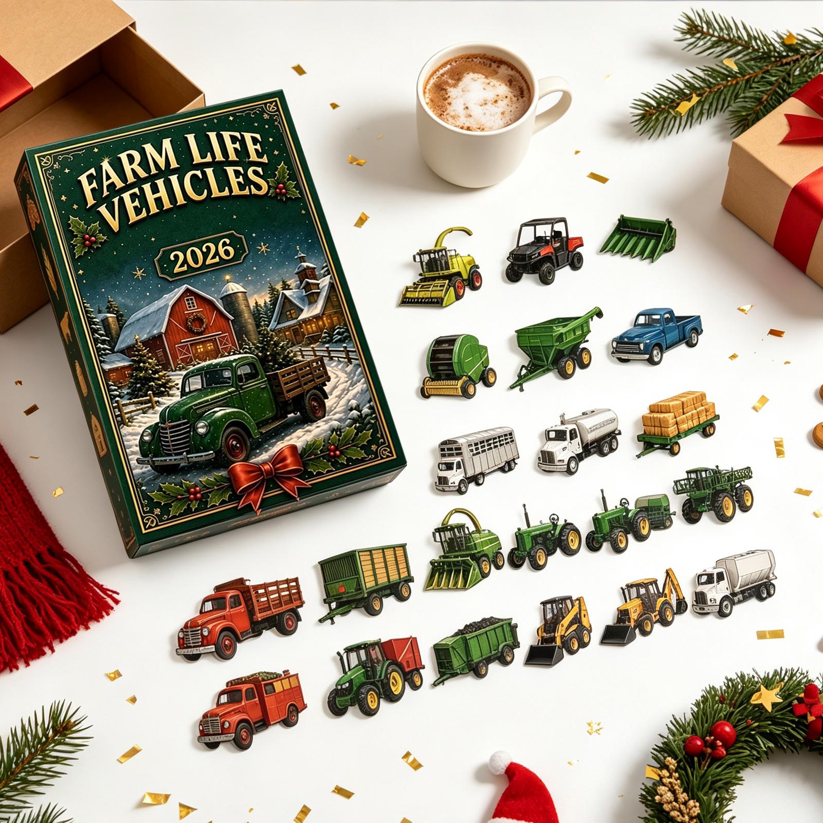 Farm Life Vehicles Calendar Ch - огляд і ціна Agriculture Farming For Kids