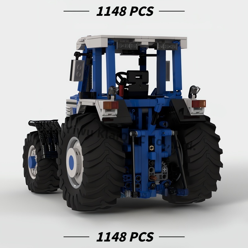 1148Pcs MOC Classic Blue Agric - огляд і ціна Agriculture Farming Vehicles