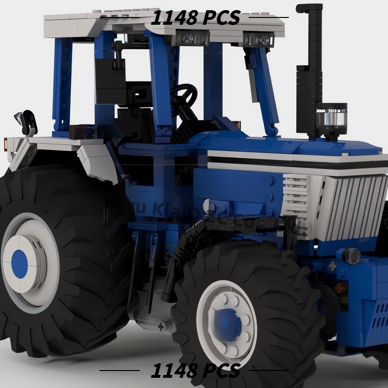 1148Pcs MOC Classic Blue Agric - огляд і ціна Agriculture Farming Vehicles