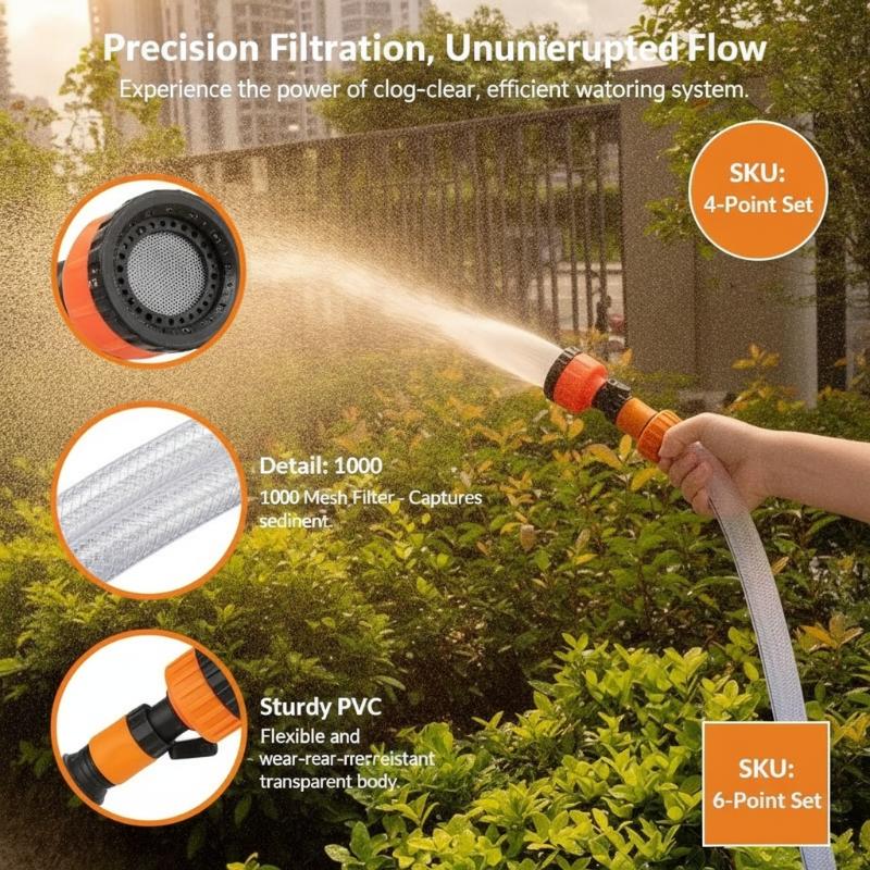 1Pcs Adjustable Garden Water H - огляд і ціна Gardena Hose Comfort