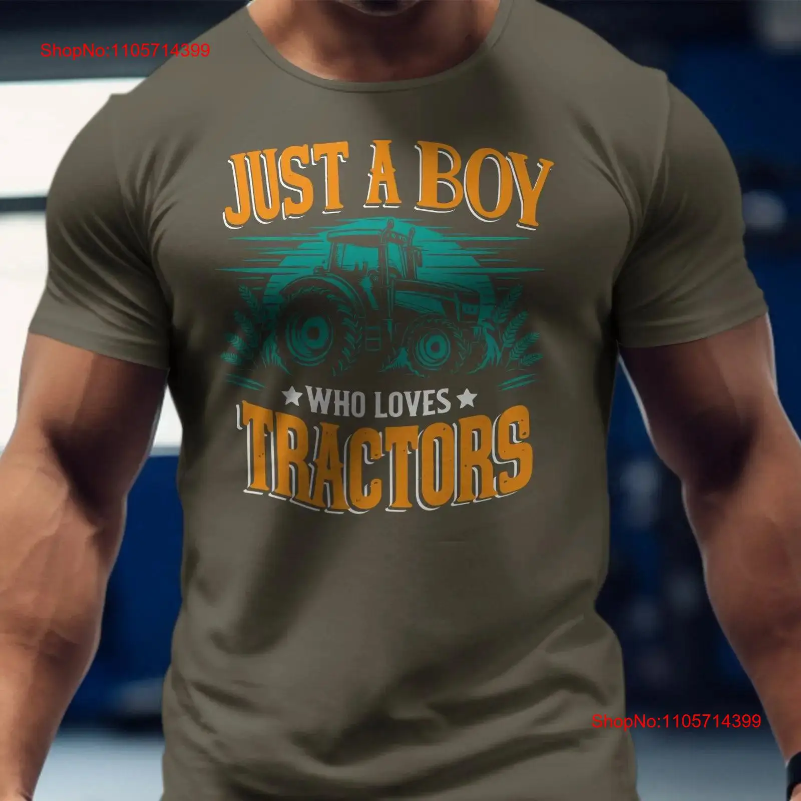 Boys Tractor T Shirt Just A Bo - огляд і ціна Agriculture Farming For Kids