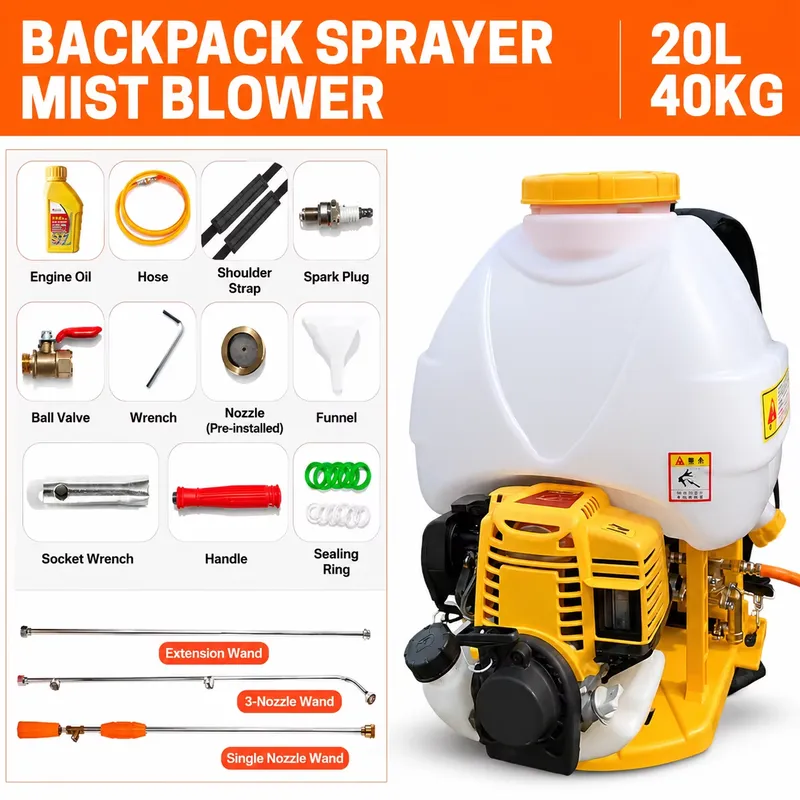 20L Imported Agricultural Back - огляд і ціна Crop Sprayer Backpack