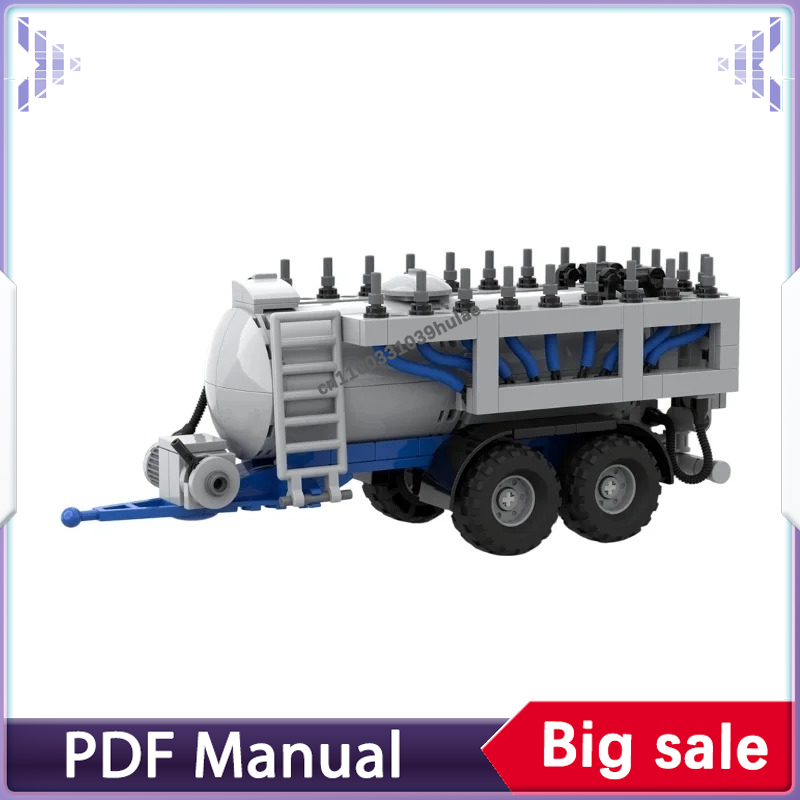 Urban City Tractor MOC Buildin - огляд і ціна Farming Agriculture Model