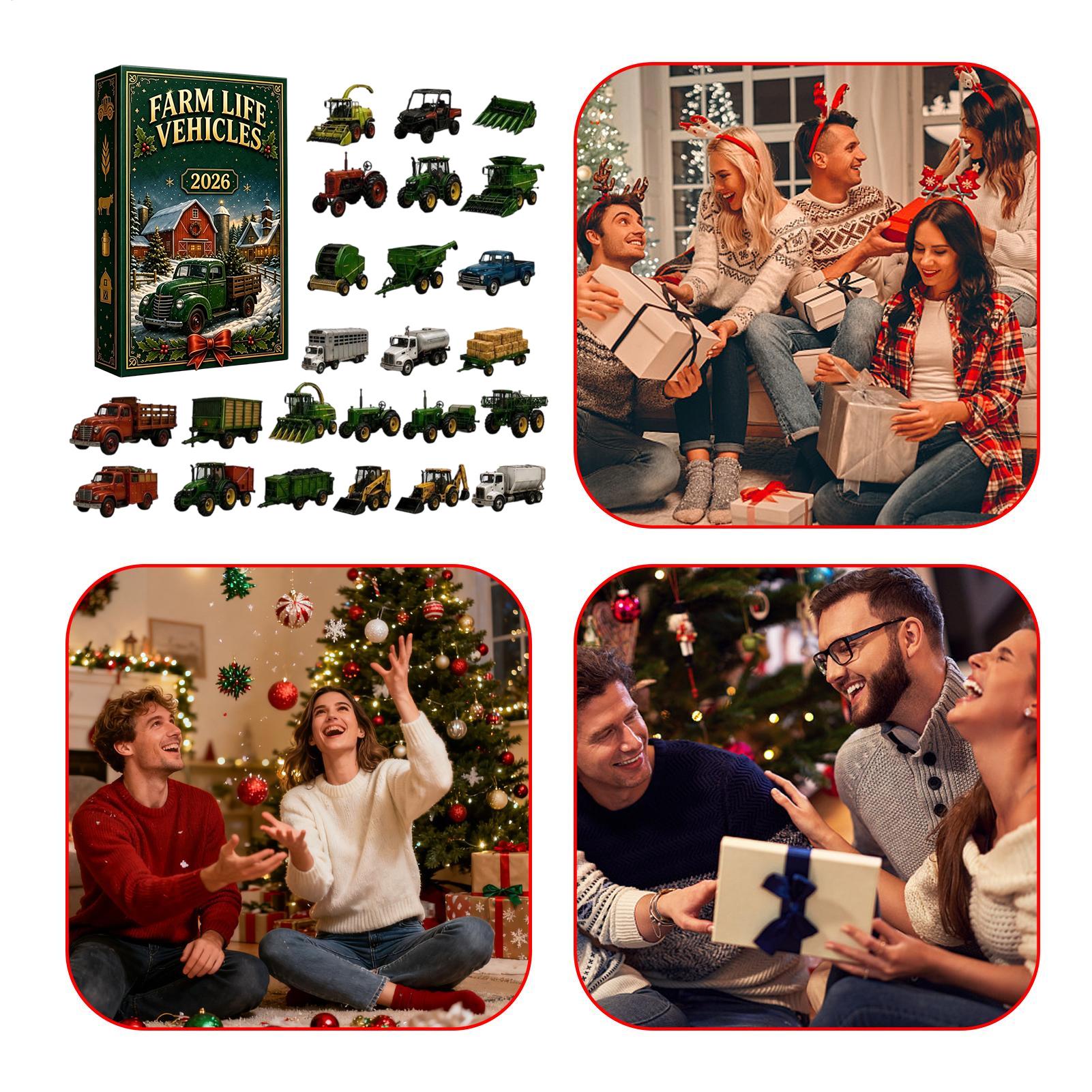 Christmas  Farm Life Vehicles  - огляд і ціна Agriculture Farming Vehicles