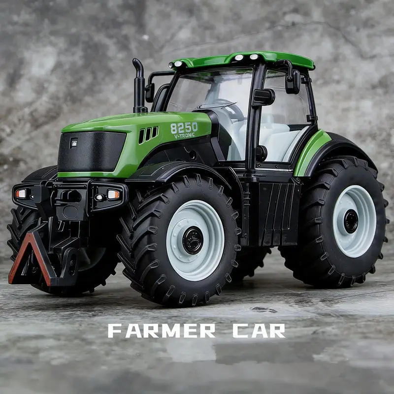 Alloy Tractor Model Diecast Me - огляд і ціна Agriculture Farming For Kids