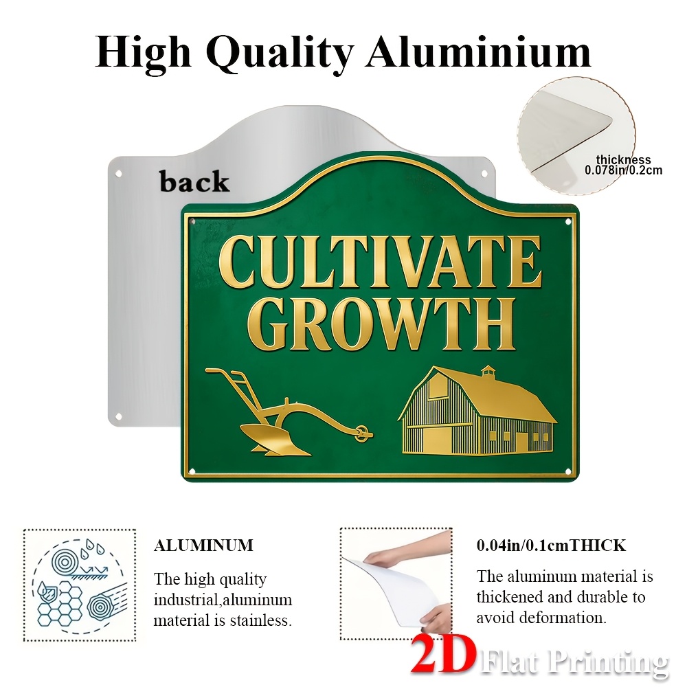 2D Flat, 1pc Farmhouse Wall De - огляд і ціна Agriculture Farm House