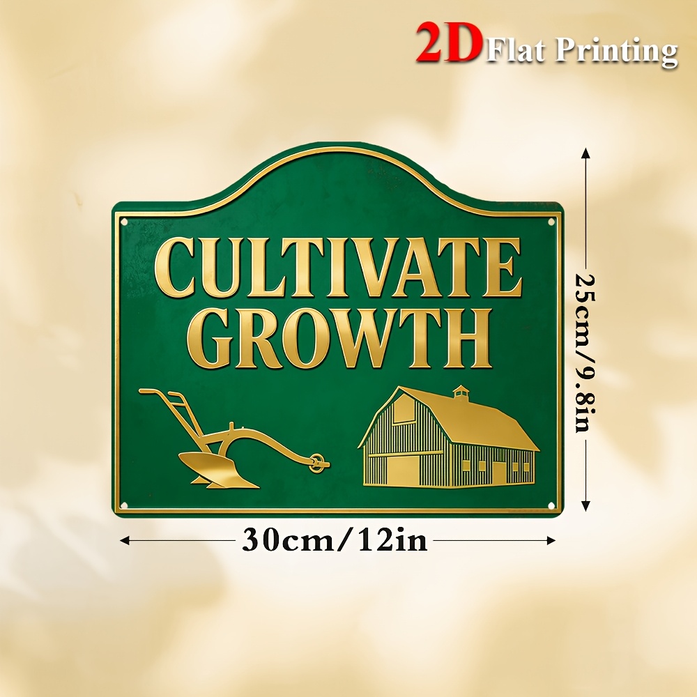 2D Flat, 1pc Farmhouse Wall De - огляд і ціна Agriculture Farm House