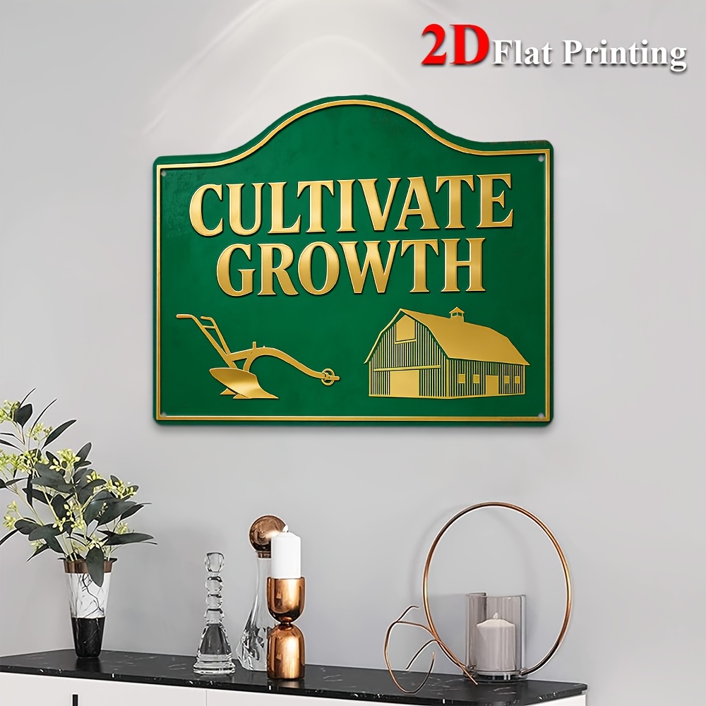 2D Flat, 1pc Farmhouse Wall De - огляд і ціна Agriculture Farm House