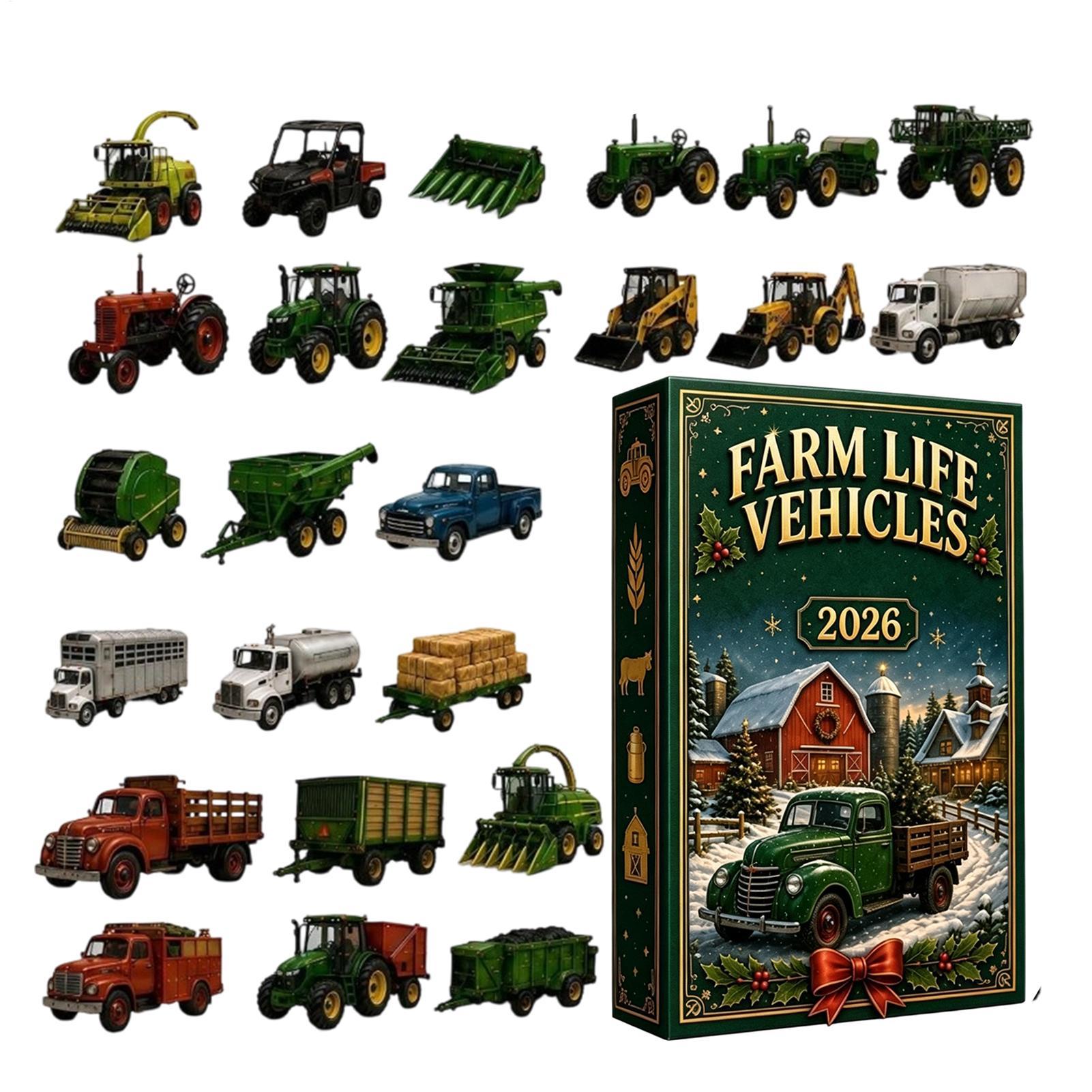 Christmas Advent Farm Life Veh - огляд і ціна Agriculture Farming Vehicles